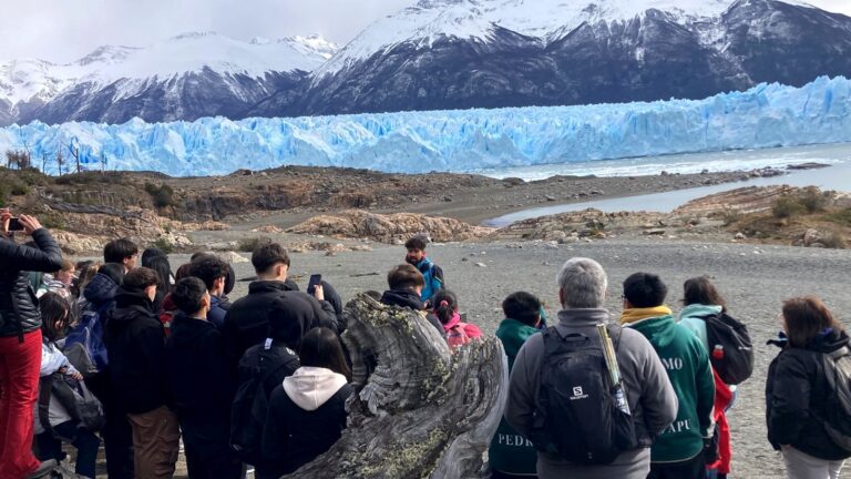 Educación en el corazón del glaciar: alumnos de El Calafate aprenden a ser guardianes del Perito Moreno
