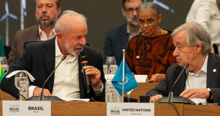 COP30 | El secretario general de la ONU pidió acelerar la transición energética a los líderes mundiales frente a la emergencia climática 