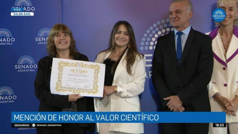 La Dra. María Cristina Area, investigadora de la UNaM y directora del CONICET Nordeste recibió la Mención de Honor al Valor Científico