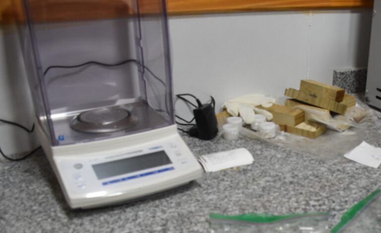 El laboratorio de APICOFOM garantiza en 48 horas el análisis de calidad de la impregnación de la madera y fortalece la confianza en el material