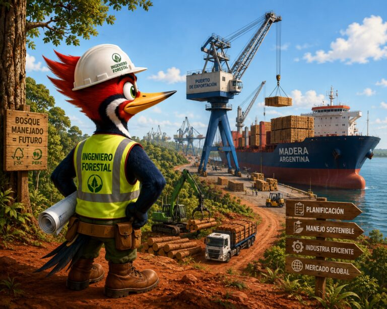 Foresto-industria argentina: una mirada desde el bosque y la industria hasta el cliente
