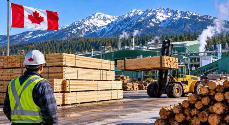 Canadá respalda la transformación del sector forestal mientras la producción de aserraderos aumenta en marzo