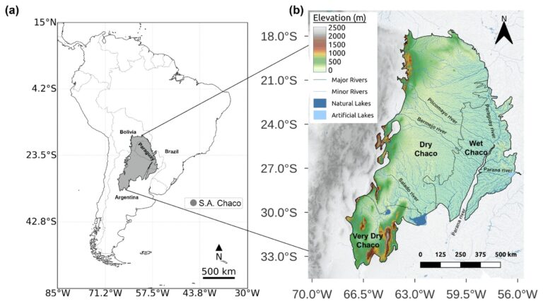 Incendios forestales en el Gran Chaco Americano: un estudio utiliza teledetección para determinar los factores que controlan la magnitud de los eventos