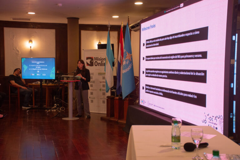 Video | Eugenia Garbarini explicó las perspectivas de El Niño y el rol del SMN ante los desafíos climáticos
