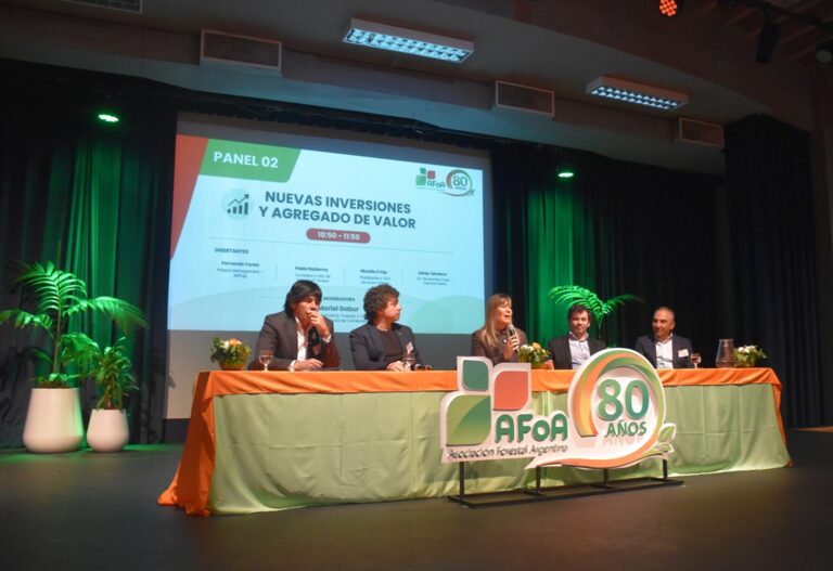 AFoA 80 Años | En un punto de inflexión histórico, la forestoindustria exhibe megainversiones por USD 2.500 millones y exige reformas de competitividad sistémica