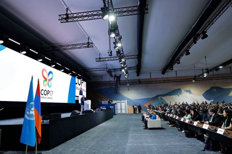 COP17 de Biodiversidad en Armenia | Se inauguró oficialmente la Conferencia de las Partes del Convenio de la ONU e inician la evaluación del Marco Mundial de Biodiversidad Kunming-Montreal